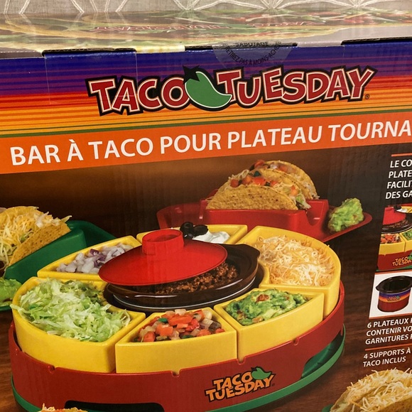 Taco Tuesday Lazy Susan - Picture 2 of 6